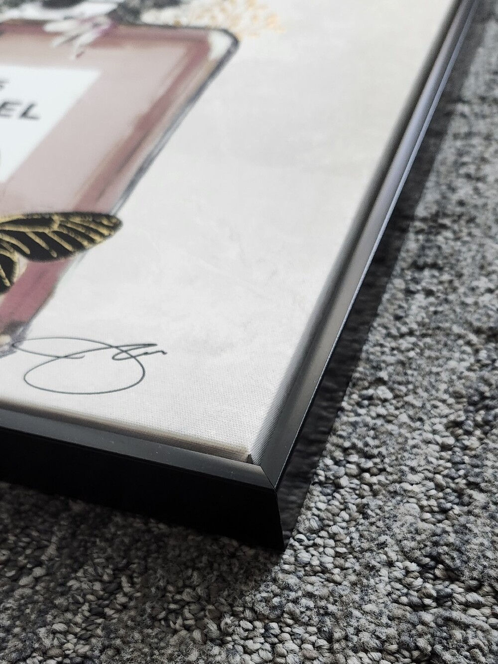 Chanel Perfume Bottle Canvas Print - Picture 2 of 3